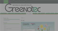 Desktop Screenshot of greenotec.be